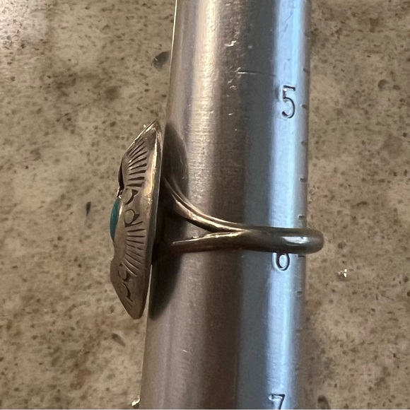 Vintage Native American Shadowbox Ring - Picture 5 of 6